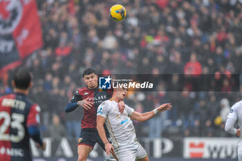 2024-11-24 - Alan Agustin Matturro Romero (Genoa) - Gabriele Zappa (Cagliari) - GENOA CFC VS CAGLIARI CALCIO - ITALIAN SERIE A - SOCCER