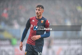 2024-11-24 - Andrea Pinamonti (Genoa) - GENOA CFC VS CAGLIARI CALCIO - ITALIAN SERIE A - SOCCER