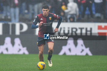 2024-11-24 - Alan Agustin Matturro Romero (Genoa) - GENOA CFC VS CAGLIARI CALCIO - ITALIAN SERIE A - SOCCER