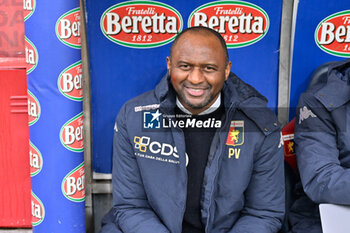 2024-11-24 - Patrick Vieira (Genoa) head coach - GENOA CFC VS CAGLIARI CALCIO - ITALIAN SERIE A - SOCCER