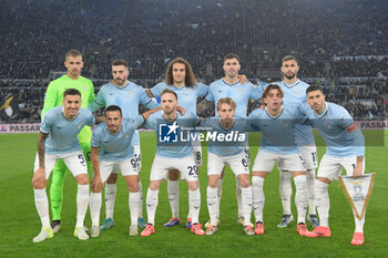 2024-11-24 - SS Lazio team during the Italian Football Championship League A 2024/2025 match between SS Lazio vs Bologna FC at the Olimpic Stadium in Rome on 24 November 2024. - SS LAZIO VS BOLOGNA FC - ITALIAN SERIE A - SOCCER