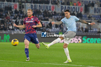 2024-11-24 - Lazio's Matias Vecino  during the Italian Football Championship League A 2024/2025 match between SS Lazio vs Bologna FC at the Olimpic Stadium in Rome on 24 November 2024. - SS LAZIO VS BOLOGNA FC - ITALIAN SERIE A - SOCCER