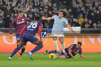 2024-11-24 - Lazio's Matteo Guendouzi  during the Italian Football Championship League A 2024/2025 match between SS Lazio vs Bologna FC at the Olimpic Stadium in Rome on 24 November 2024. - SS LAZIO VS BOLOGNA FC - ITALIAN SERIE A - SOCCER