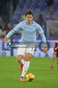 2024-11-24 - Lazio's Luca Pellegrini  during the Italian Football Championship League A 2024/2025 match between SS Lazio vs Bologna FC at the Olimpic Stadium in Rome on 24 November 2024. - SS LAZIO VS BOLOGNA FC - ITALIAN SERIE A - SOCCER