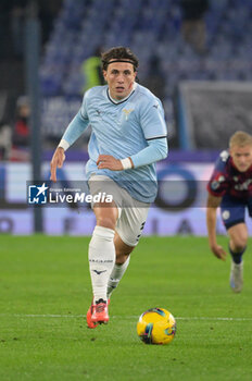 2024-11-24 - Lazio's Luca Pellegrini  during the Italian Football Championship League A 2024/2025 match between SS Lazio vs Bologna FC at the Olimpic Stadium in Rome on 24 November 2024. - SS LAZIO VS BOLOGNA FC - ITALIAN SERIE A - SOCCER