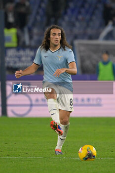 2024-11-24 - Lazio's Matteo Guendouzi  during the Italian Football Championship League A 2024/2025 match between SS Lazio vs Bologna FC at the Olimpic Stadium in Rome on 24 November 2024. - SS LAZIO VS BOLOGNA FC - ITALIAN SERIE A - SOCCER