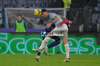 2024-11-24 - Lazio’s Alessio Romagnoli  during the Italian Football Championship League A 2024/2025 match between SS Lazio vs Bologna FC at the Olimpic Stadium in Rome on 24 November 2024. - SS LAZIO VS BOLOGNA FC - ITALIAN SERIE A - SOCCER