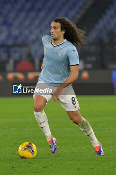 2024-11-24 - Lazio's Matteo Guendouzi  during the Italian Football Championship League A 2024/2025 match between SS Lazio vs Bologna FC at the Olimpic Stadium in Rome on 24 November 2024. - SS LAZIO VS BOLOGNA FC - ITALIAN SERIE A - SOCCER