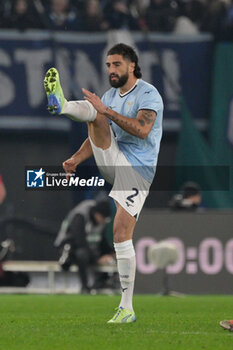 2024-11-24 - Lazio's Samuel Gigot  during the Italian Football Championship League A 2024/2025 match between SS Lazio vs Bologna FC at the Olimpic Stadium in Rome on 24 November 2024. - SS LAZIO VS BOLOGNA FC - ITALIAN SERIE A - SOCCER