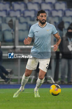 2024-11-24 - Lazio's Samuel Gigot  during the Italian Football Championship League A 2024/2025 match between SS Lazio vs Bologna FC at the Olimpic Stadium in Rome on 24 November 2024. - SS LAZIO VS BOLOGNA FC - ITALIAN SERIE A - SOCCER