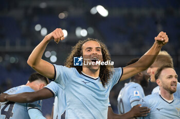 2024-11-24 - Lazio's Matteo Guendouzi  during the Italian Football Championship League A 2024/2025 match between SS Lazio vs Bologna FC at the Olimpic Stadium in Rome on 24 November 2024. - SS LAZIO VS BOLOGNA FC - ITALIAN SERIE A - SOCCER