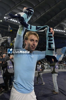 2024-11-24 - Lazio's Nicolo' Rovella  during the Italian Football Championship League A 2024/2025 match between SS Lazio vs Bologna FC at the Olimpic Stadium in Rome on 24 November 2024. - SS LAZIO VS BOLOGNA FC - ITALIAN SERIE A - SOCCER