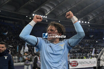 2024-11-24 - Lazio's Luca Pellegrini  during the Italian Football Championship League A 2024/2025 match between SS Lazio vs Bologna FC at the Olimpic Stadium in Rome on 24 November 2024. - SS LAZIO VS BOLOGNA FC - ITALIAN SERIE A - SOCCER