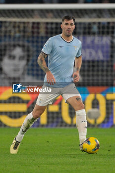 2024-11-24 - Lazio’s Alessio Romagnoli during the Italian Football Championship League A 2024/2025 match between SS Lazio vs Bologna FC at the Olimpic Stadium in Rome on 24 November 2024. - SS LAZIO VS BOLOGNA FC - ITALIAN SERIE A - SOCCER