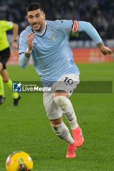 2024-11-24 - Lazio’s Mattia Zaccagni during the Italian Football Championship League A 2024/2025 match between SS Lazio vs Bologna FC at the Olimpic Stadium in Rome on 24 November 2024. - SS LAZIO VS BOLOGNA FC - ITALIAN SERIE A - SOCCER