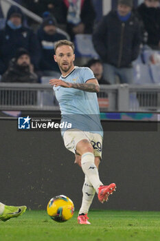 2024-11-24 - Lazio’s Manuel Lazzari during the Italian Football Championship League A 2024/2025 match between SS Lazio vs Bologna FC at the Olimpic Stadium in Rome on 24 November 2024. - SS LAZIO VS BOLOGNA FC - ITALIAN SERIE A - SOCCER