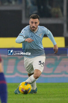 2024-11-24 - Lazio’s Mario Gila during the Italian Football Championship League A 2024/2025 match between SS Lazio vs Bologna FC at the Olimpic Stadium in Rome on 24 November 2024. - SS LAZIO VS BOLOGNA FC - ITALIAN SERIE A - SOCCER