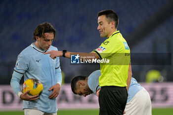 2024-11-24 - Antonio Rapuano referee during the Italian Football Championship League A 2024/2025 match between SS Lazio vs Bologna FC at the Olimpic Stadium in Rome on 24 November 2024. - SS LAZIO VS BOLOGNA FC - ITALIAN SERIE A - SOCCER