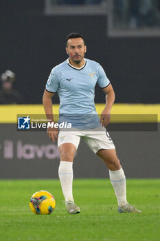 2024-11-24 - Lazio's Pedro  during the Italian Football Championship League A 2024/2025 match between SS Lazio vs Bologna FC at the Olimpic Stadium in Rome on 24 November 2024. - SS LAZIO VS BOLOGNA FC - ITALIAN SERIE A - SOCCER