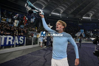 2024-11-24 - Lazio's Nicolo' Rovella during the Italian Football Championship League A 2024/2025 match between SS Lazio vs Bologna FC at the Olimpic Stadium in Rome on 24 November 2024. - SS LAZIO VS BOLOGNA FC - ITALIAN SERIE A - SOCCER