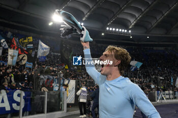 2024-11-24 - Lazio's Nicolo' Rovella during the Italian Football Championship League A 2024/2025 match between SS Lazio vs Bologna FC at the Olimpic Stadium in Rome on 24 November 2024. - SS LAZIO VS BOLOGNA FC - ITALIAN SERIE A - SOCCER