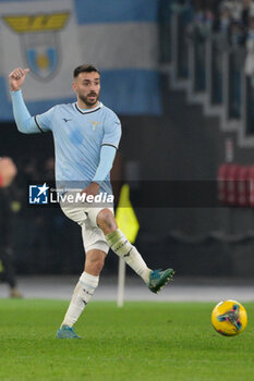 2024-11-24 - Lazio’s Mario Gila during the Italian Football Championship League A 2024/2025 match between SS Lazio vs Bologna FC at the Olimpic Stadium in Rome on 24 November 2024. - SS LAZIO VS BOLOGNA FC - ITALIAN SERIE A - SOCCER