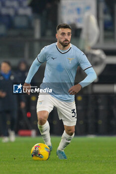 2024-11-24 - Lazio’s Mario Gila during the Italian Football Championship League A 2024/2025 match between SS Lazio vs Bologna FC at the Olimpic Stadium in Rome on 24 November 2024. - SS LAZIO VS BOLOGNA FC - ITALIAN SERIE A - SOCCER