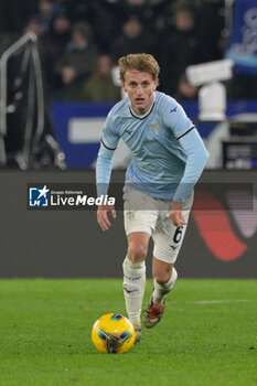 2024-11-24 - Lazio's Nicolo' Rovella during the Italian Football Championship League A 2024/2025 match between SS Lazio vs Bologna FC at the Olimpic Stadium in Rome on 24 November 2024. - SS LAZIO VS BOLOGNA FC - ITALIAN SERIE A - SOCCER