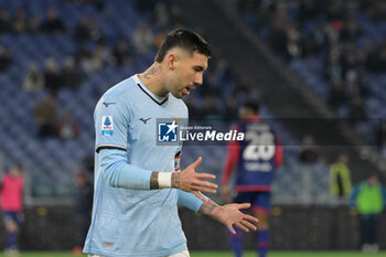 2024-11-24 - Lazio’s Mattia Zaccagni during the Italian Football Championship League A 2024/2025 match between SS Lazio vs Bologna FC at the Olimpic Stadium in Rome on 24 November 2024. - SS LAZIO VS BOLOGNA FC - ITALIAN SERIE A - SOCCER