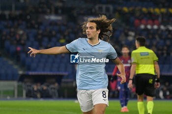 2024-11-24 - Lazio's Matteo Guendouzi during the Italian Football Championship League A 2024/2025 match between SS Lazio vs Bologna FC at the Olimpic Stadium in Rome on 24 November 2024. - SS LAZIO VS BOLOGNA FC - ITALIAN SERIE A - SOCCER