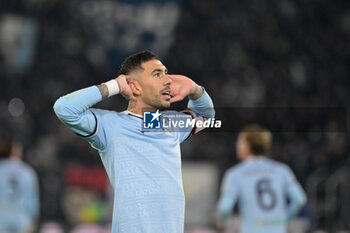 2024-11-24 - Lazio’s Mattia Zaccagni during the Italian Football Championship League A 2024/2025 match between SS Lazio vs Bologna FC at the Olimpic Stadium in Rome on 24 November 2024. - SS LAZIO VS BOLOGNA FC - ITALIAN SERIE A - SOCCER