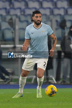 2024-11-24 - Lazio's Samuel Gigot during the Italian Football Championship League A 2024/2025 match between SS Lazio vs Bologna FC at the Olimpic Stadium in Rome on 24 November 2024. - SS LAZIO VS BOLOGNA FC - ITALIAN SERIE A - SOCCER