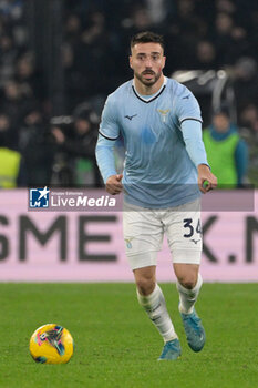 2024-11-24 - Lazio’s Mario Gila during the Italian Football Championship League A 2024/2025 match between SS Lazio vs Bologna FC at the Olimpic Stadium in Rome on 24 November 2024. - SS LAZIO VS BOLOGNA FC - ITALIAN SERIE A - SOCCER