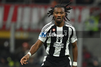 2024-11-23 - Khephren Thuram of Juventus FC during the Italian Serie A football match between AC Milan and FC Juventus on November 23, 2024 at Giuseppe Meazza San Siro Siro stadium in Milan, Italy - AC MILAN VS JUVENTUS FC - ITALIAN SERIE A - SOCCER