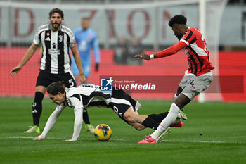 2024-11-23 - Kenan Yildiz of Juventus FC during the Italian Serie A football match between AC Milan and FC Juventus on November 23, 2024 at Giuseppe Meazza San Siro Siro stadium in Milan, Italy - AC MILAN VS JUVENTUS FC - ITALIAN SERIE A - SOCCER