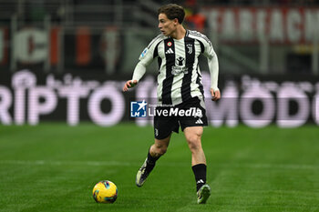 2024-11-23 - Kenan Yildiz of Juventus FC during the Italian Serie A football match between AC Milan and FC Juventus on November 23, 2024 at Giuseppe Meazza San Siro Siro stadium in Milan, Italy - AC MILAN VS JUVENTUS FC - ITALIAN SERIE A - SOCCER