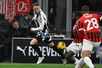 2024-11-23 - Teun Koopmeiners of Juventus FC during the Italian Serie A football match between AC Milan and FC Juventus on November 23, 2024 at Giuseppe Meazza San Siro Siro stadium in Milan, Italy - AC MILAN VS JUVENTUS FC - ITALIAN SERIE A - SOCCER