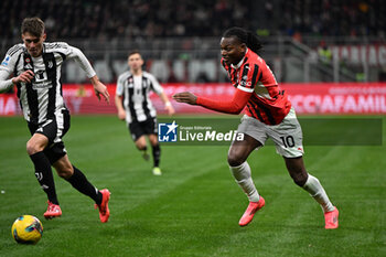 2024-11-23 - Rafael Leao of AC Milan during the Italian Serie A football match between AC Milan and FC Juventus on November 23, 2024 at Giuseppe Meazza San Siro Siro stadium in Milan, Italy - AC MILAN VS JUVENTUS FC - ITALIAN SERIE A - SOCCER