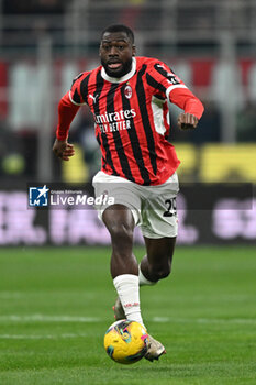 2024-11-23 - Youssouf Fofana of AC Milan during the Italian Serie A football match between AC Milan and FC Juventus on November 23, 2024 at Giuseppe Meazza San Siro Siro stadium in Milan, Italy - AC MILAN VS JUVENTUS FC - ITALIAN SERIE A - SOCCER