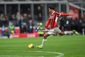 2024-11-23 - Tijjani Reijnders of AC Milan during the Italian Serie A football match between AC Milan and FC Juventus on November 23, 2024 at Giuseppe Meazza San Siro Siro stadium in Milan, Italy - AC MILAN VS JUVENTUS FC - ITALIAN SERIE A - SOCCER