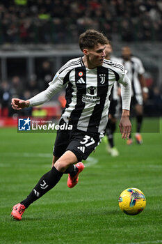 2024-11-23 - Nicolo Savona of Juventus FC during the Italian Serie A football match between AC Milan and FC Juventus on November 23, 2024 at Giuseppe Meazza San Siro Siro stadium in Milan, Italy - AC MILAN VS JUVENTUS FC - ITALIAN SERIE A - SOCCER