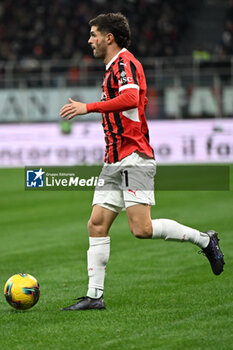 2024-11-23 - Christian Pulisic of AC Milan during the Italian Serie A football match between AC Milan and FC Juventus on November 23, 2024 at Giuseppe Meazza San Siro Siro stadium in Milan, Italy - AC MILAN VS JUVENTUS FC - ITALIAN SERIE A - SOCCER