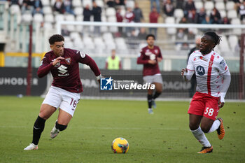 2024-11-24 - Che' Adams (Torino FC) and Warren Bondo (AC Monza) - TORINO FC VS AC MONZA - ITALIAN SERIE A - SOCCER