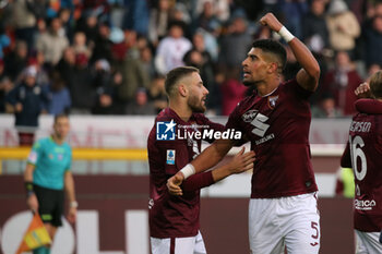 2024-11-24 - Adam Masina (Torino FC) celebrates - TORINO FC VS AC MONZA - ITALIAN SERIE A - SOCCER