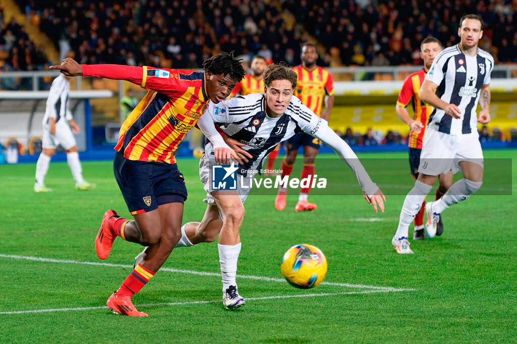 US Lecce vs Juventus FC - ITALIAN SERIE A - SOCCER