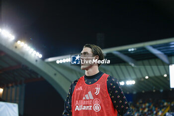 2024-11-02 - Dusan Vlahovic of Juventus FC during Udinese Calcio vs Juventus FC, 11° Serie A Enilive 2024-25 game at Bluenergy stadium in Udine (UD), Italy, on November 02, 2024. - UDINESE CALCIO VS JUVENTUS FC - ITALIAN SERIE A - SOCCER