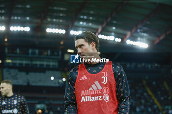 2024-11-02 - Dusan Vlahovic of Juventus FC during Udinese Calcio vs Juventus FC, 11° Serie A Enilive 2024-25 game at Bluenergy stadium in Udine (UD), Italy, on November 02, 2024. - UDINESE CALCIO VS JUVENTUS FC - ITALIAN SERIE A - SOCCER