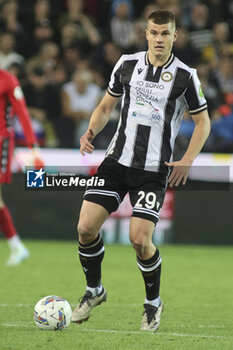 2024-11-02 - Jaka Bijol of Udinese FC during Udinese Calcio vs Juventus FC, 11° Serie A Enilive 2024-25 game at Bluenergy stadium in Udine (UD), Italy, on November 02, 2024. - UDINESE CALCIO VS JUVENTUS FC - ITALIAN SERIE A - SOCCER