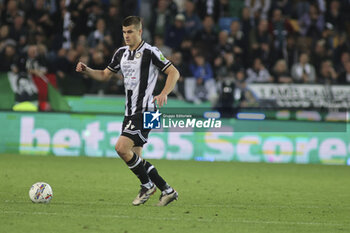 2024-11-02 - Jaka Bijol of Udinese FC play the ball during Udinese Calcio vs Juventus FC, 11° Serie A Enilive 2024-25 game at Bluenergy stadium in Udine (UD), Italy, on November 02, 2024. - UDINESE CALCIO VS JUVENTUS FC - ITALIAN SERIE A - SOCCER