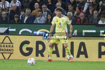 2024-11-02 - Nicolò Savona of Juventus FC play the ball during Udinese Calcio vs Juventus FC, 11° Serie A Enilive 2024-25 game at Bluenergy stadium in Udine (UD), Italy, on November 02, 2024. - UDINESE CALCIO VS JUVENTUS FC - ITALIAN SERIE A - SOCCER